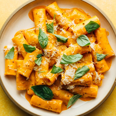 spicy chicken rigatoni | $14